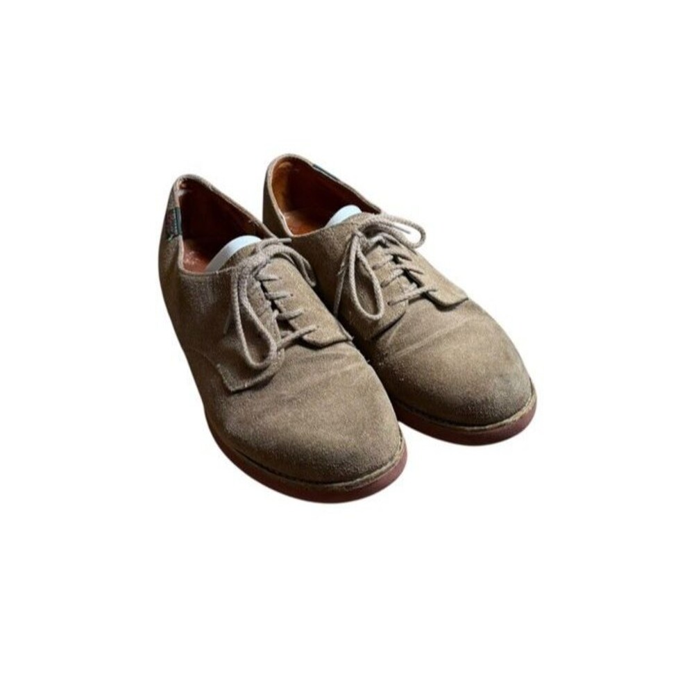 G.H. Bass Originals Tan Buck Oxfords Shoes Mens Size 9 Classic Preppy
